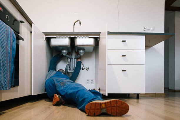 Professional Plumbing technician working in Brown City, MI